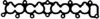 CORTECO 450427P Gasket, intake manifold